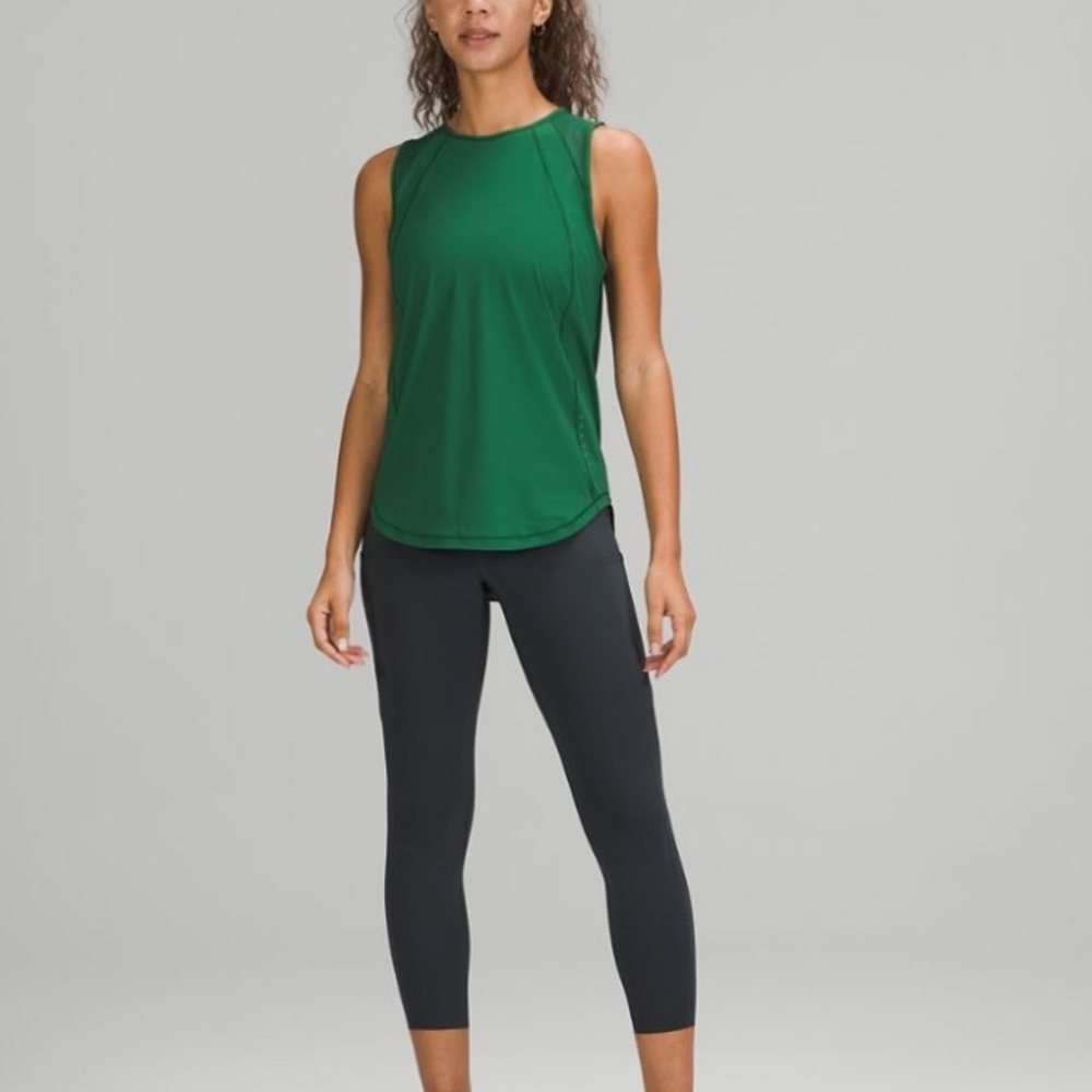 NWT - Lululemon Sculpt Tank Top - Everglade Green - Picture 4 of 5